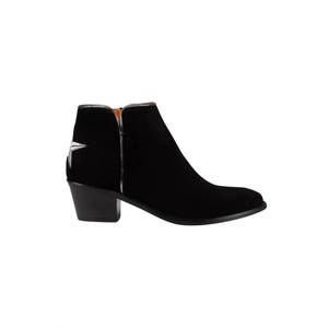 NEW PENELOPE CHILVERS women's paco star gazer leather boot in black